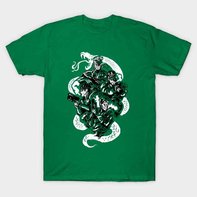 Snake Legacy T-Shirt by demonigote